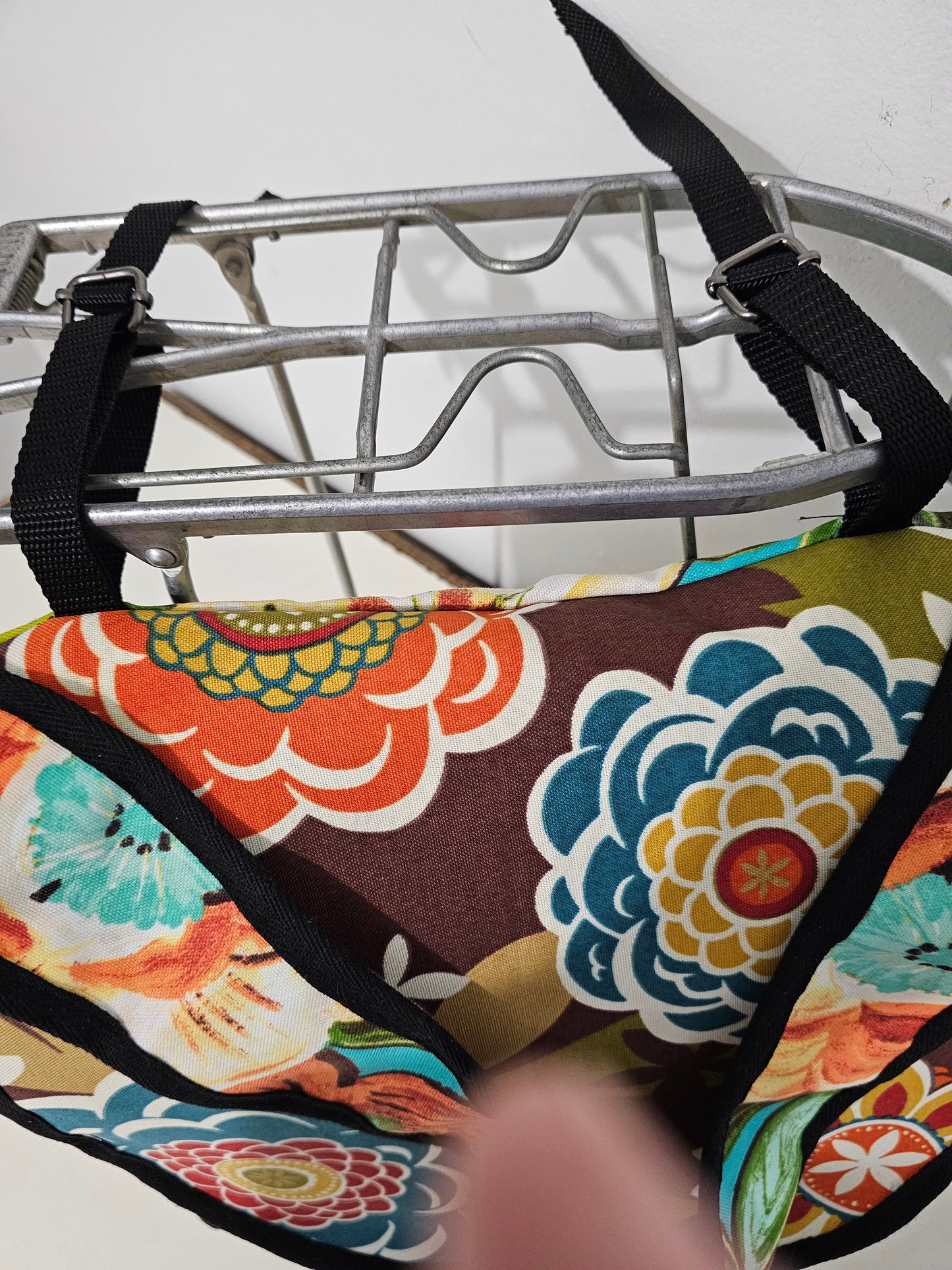 floral single side bicycle bag