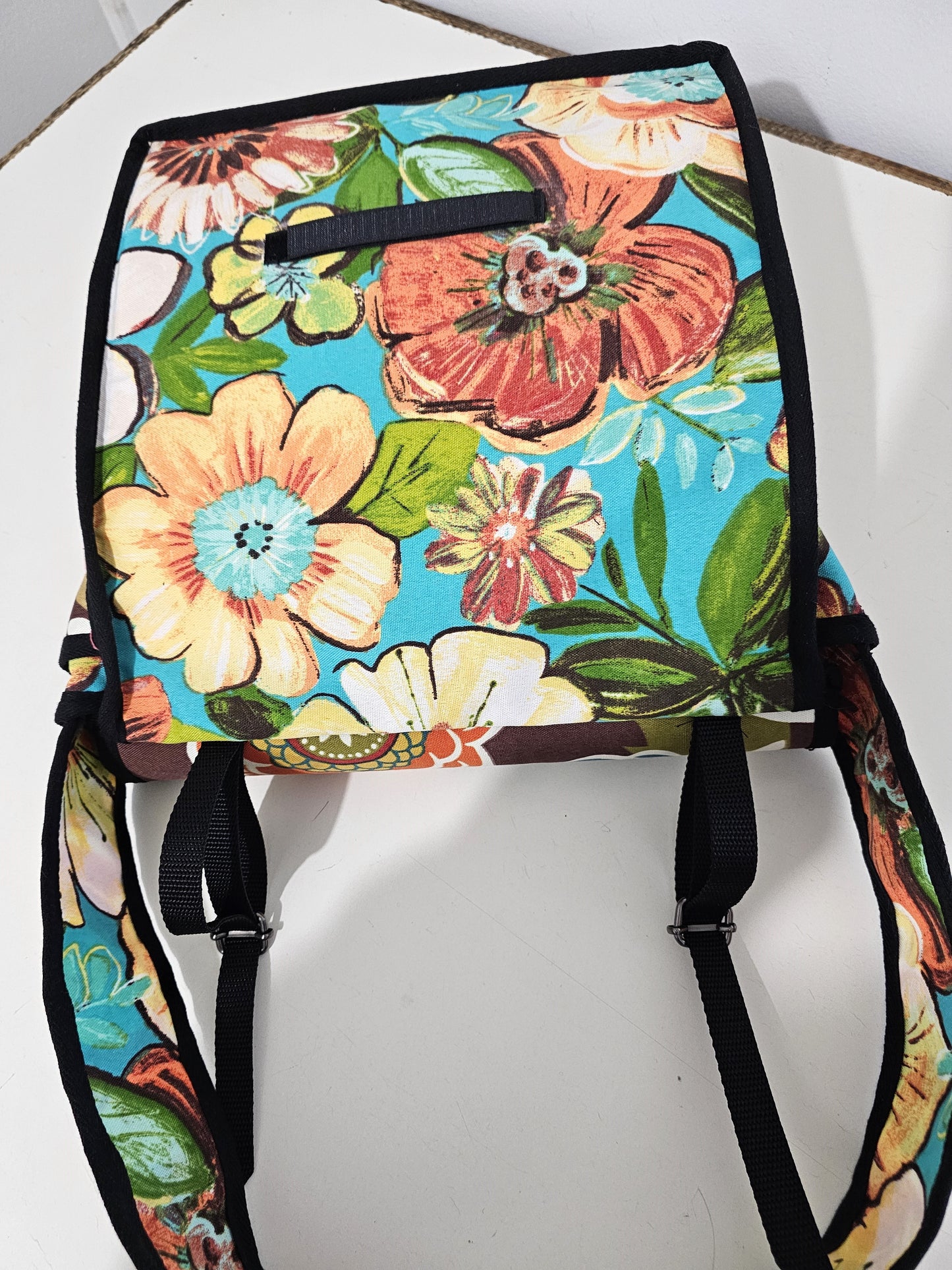 floral single side bicycle bag