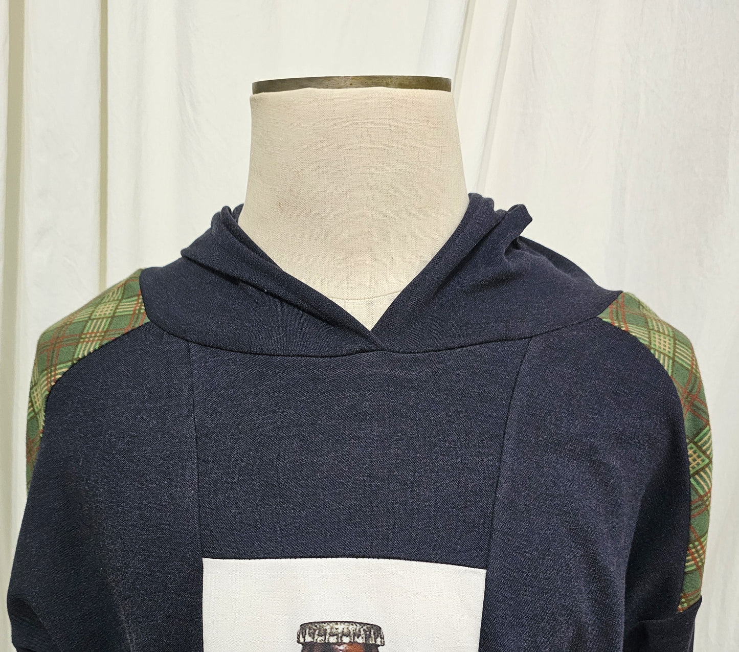 SC stubby hoodie midnight blue