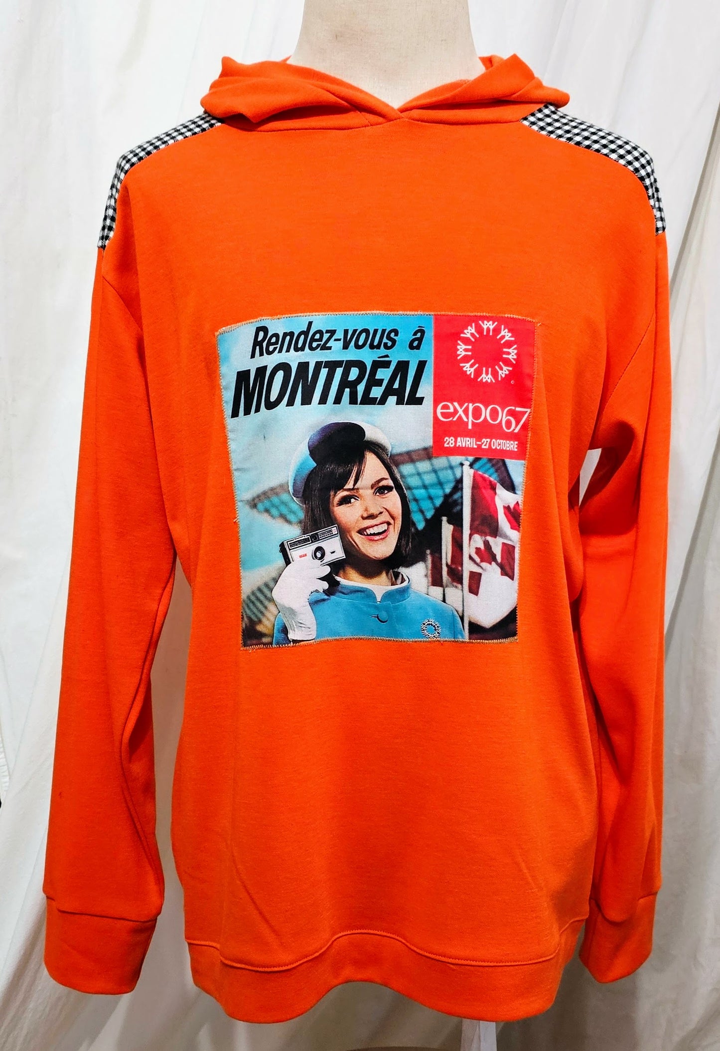 orange Expo 67 hoodie