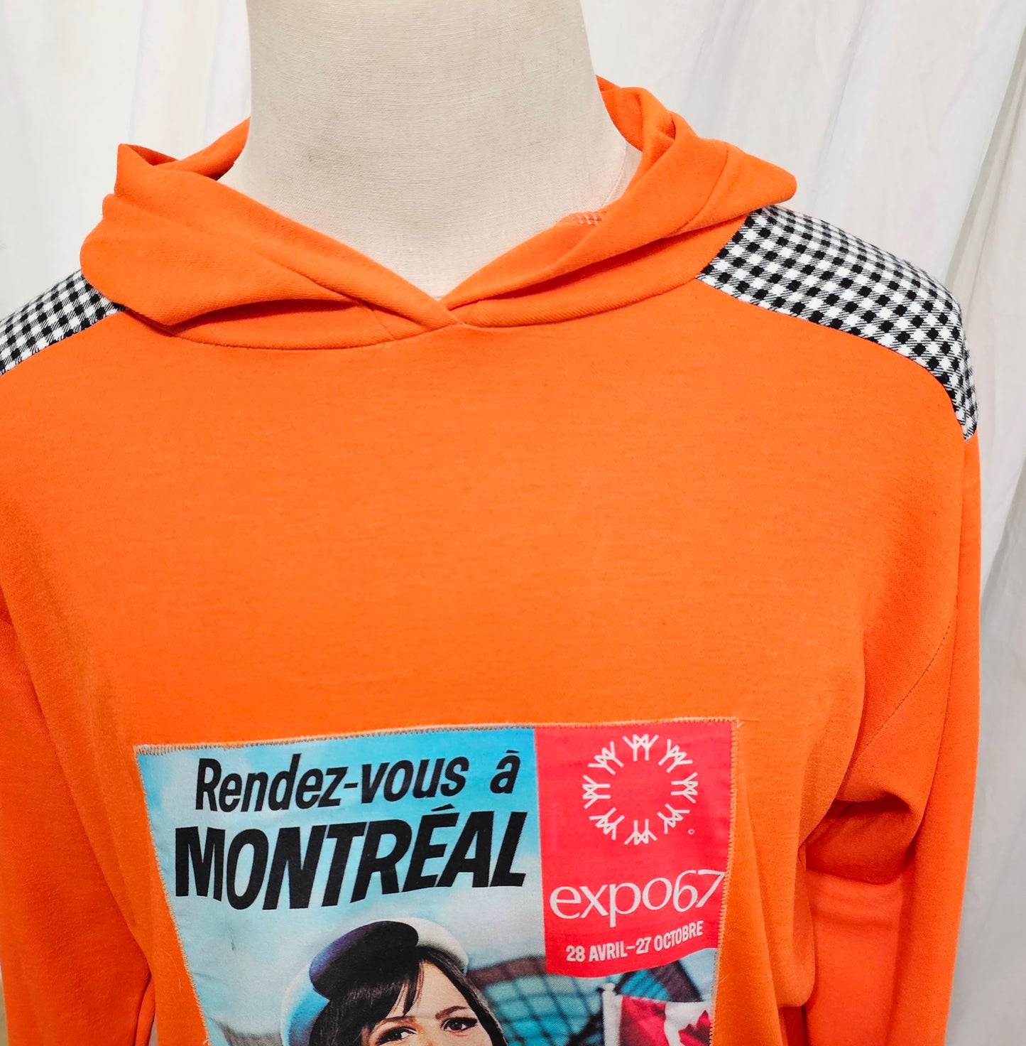 orange Expo 67 hoodie