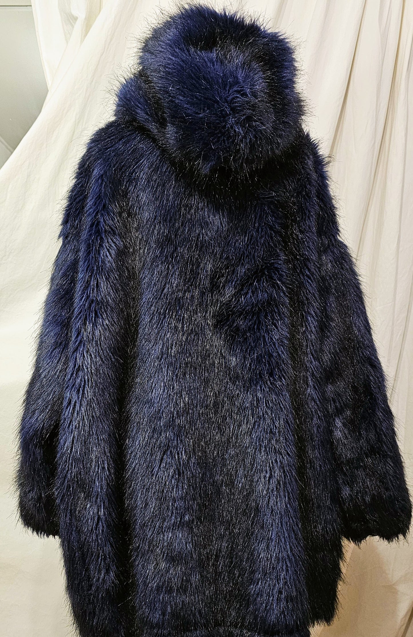 faux fur show sample coat