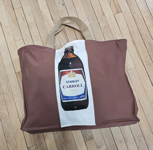 SC stubby beer bottle shopper